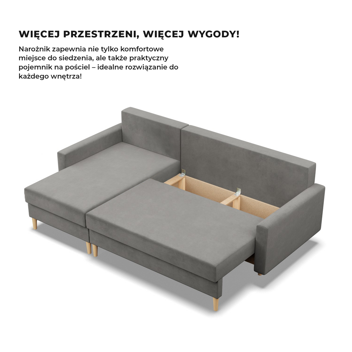 Narożnik BLANK velvet