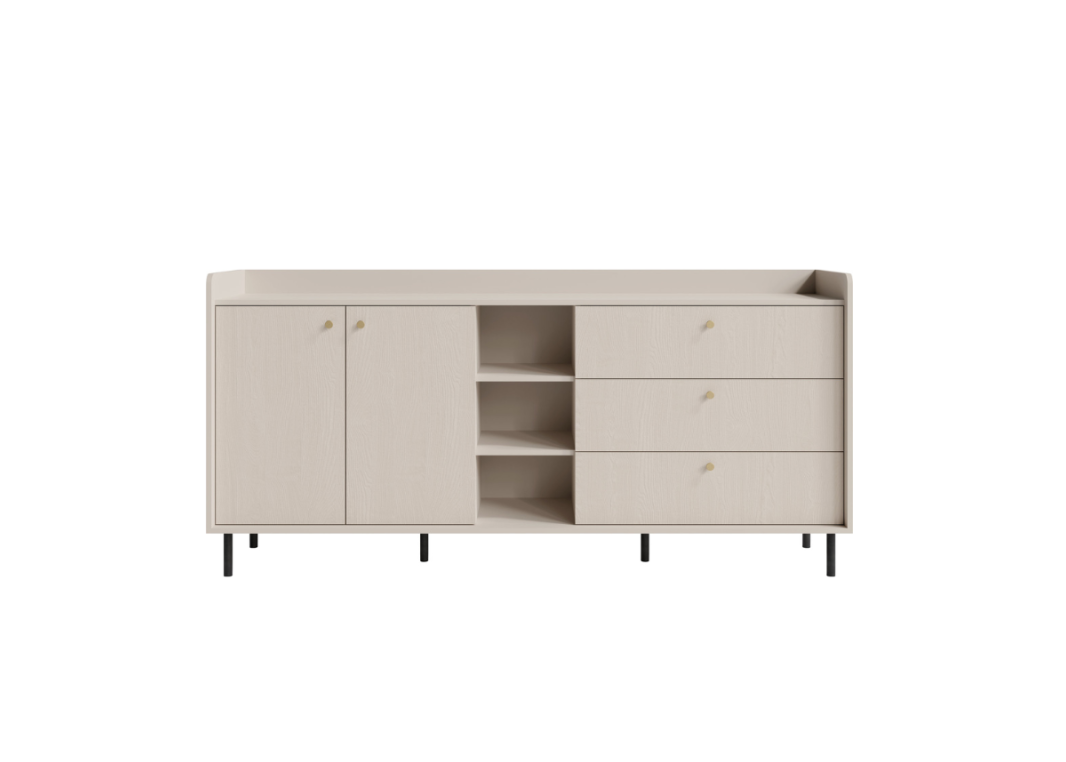 Komoda NORDA 190 cm Jasny beż